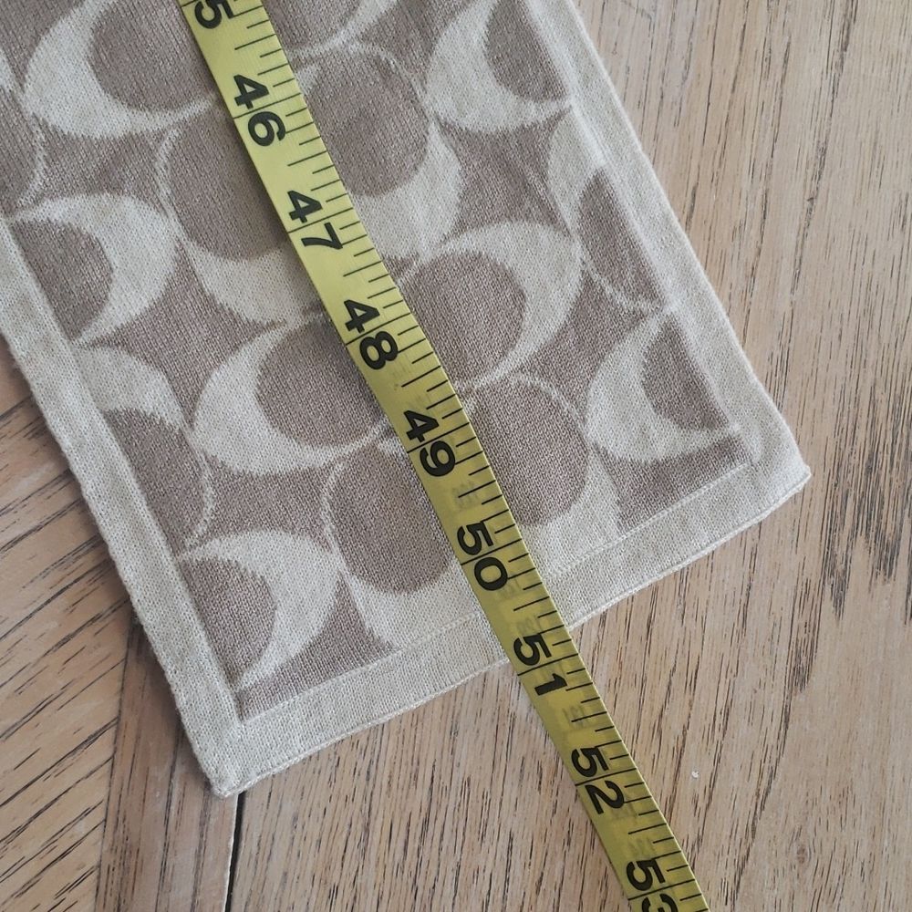 Coach wool scarf - Picture 3 of 8